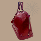 Louis Vuitton Vernis Patent Leather Alma GM - Authentique Luxury | 100% Authentic Louis Vuitton Bag