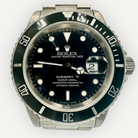 Rolex Submariner Date 16610 Black Tritium Dial Circa 1998 | Shop Authentique Lux
