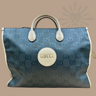 Gucci Off The Grid Econyl GG Tote with Leather Trim and Detachable Strap – Authentique Luxury