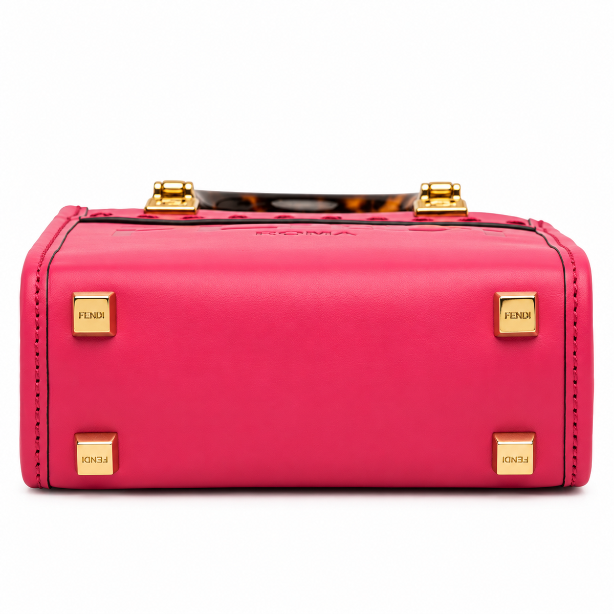 FENDI Leather Mini Sunshine Shopper Bag, Pink | Shop Authentique Lux