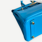 Hermès Birkin 25, Bleu Frida Swift Leather, GHW, Full Set, 2020 | Shop Authentique Lux