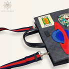 Gucci Night Courier GG Supreme Soft Tote in Black Monogram – Available at Authentique Lux