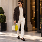 Hermès Yellow and White Leather Picotin Lock 18 Silver Hardware | Shop Authentique Lux