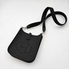 Hermès Evelyne 16 TPM in Noir Clemence Leather, Palladium Hardware, Full Set, G Stamp, 2026 | Shop Authentique Lux