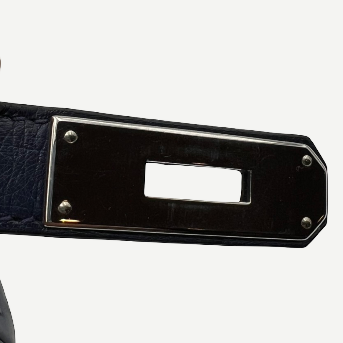 Hermès Bleu Iris Ostrich Birkin 30 Palladium Hardware | Shop Authentique Lux