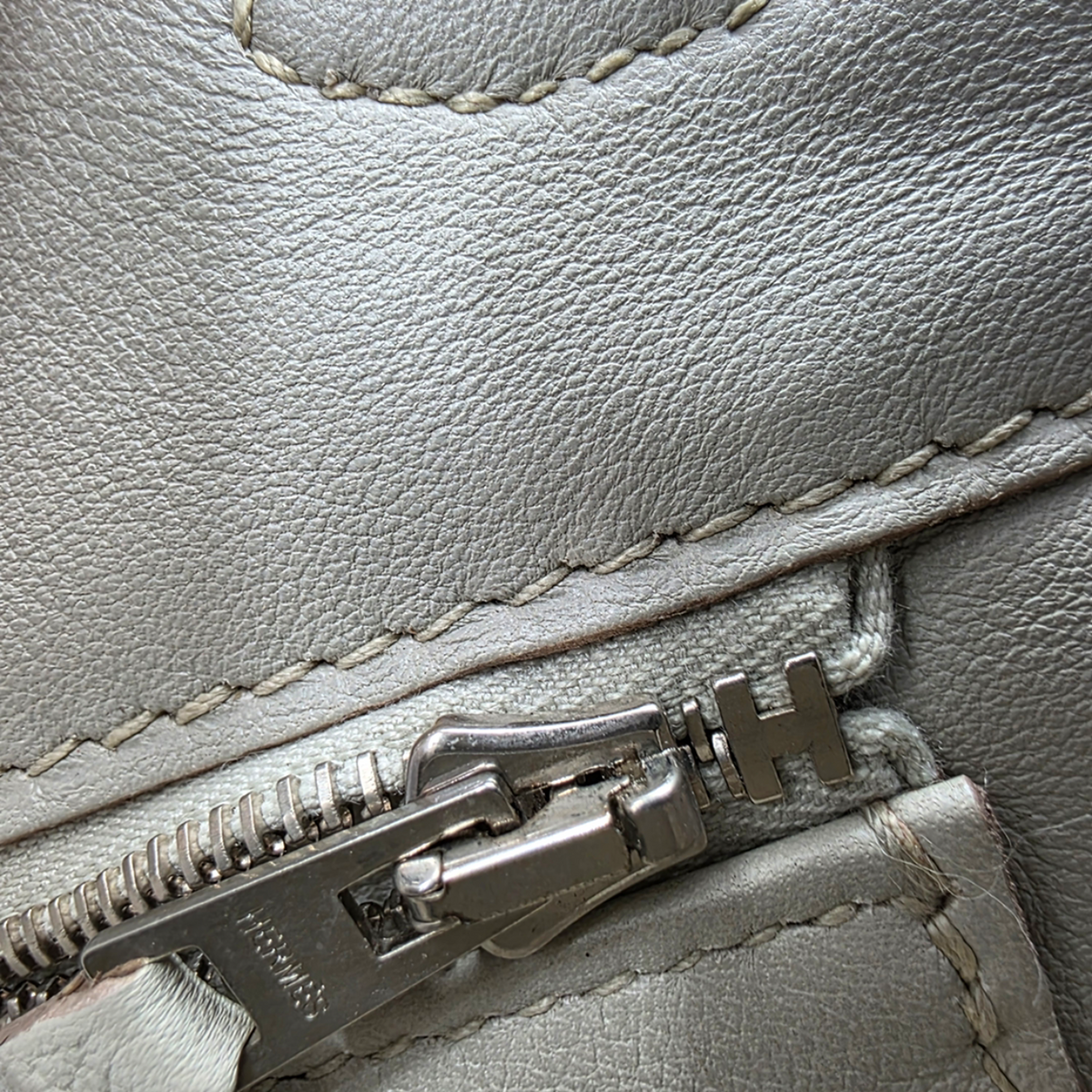 Hermès Birkin 30, Gris Perle Swift Leather, PHW, Full Set, 2012 | Shop Authentique Lux