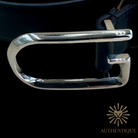Gucci Ref. 277380 Skinny Black Leather Belt | Silver G Buckle | Size 80/32 I Authentique Lux
