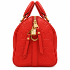 Louis Vuitton Speedy Bandoulière 25, Red Monogram Empreinte Leather, Gold Hardware | Shop Authentique Lux