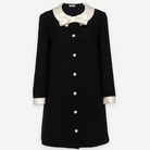 MIU MIU Runway Contrast Bow Dress, Made in Italy Label | Shop Authentique Lux