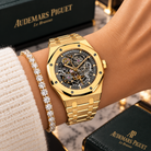 AUDEMARS PIGUET Royal Oak 15407BA lifestyle wrist view | Shop Authentique Lux