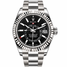 Rolex Sky-Dweller 336934, Black Dial, White Rolesor, Full Set, 2026 | Shop Authentique Lux