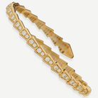 BVLGARI Serpenti Viper Diamond Bracelet, 18K Yellow Gold, Size 17 | Shop Authentique Lux