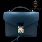 Louis Vuitton Taiga Leather Monceau Bag - Authentique Lux