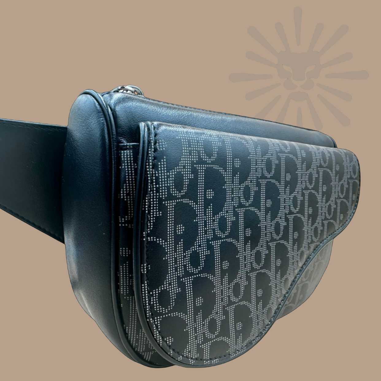 Dior Galaxy Saddle Belt Bag with Adjustable Strap – Authentique Luxury