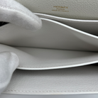 Hermès White Evercolor Roulis Mini 18 Bag, Permabrass Hardware, Z Stamp, 2021 | Shop Authentique Lux