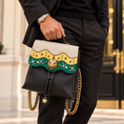 Gucci Malin Medium Studded Backpack, Black Leather, Gold Hardware | Shop Authentique Lux