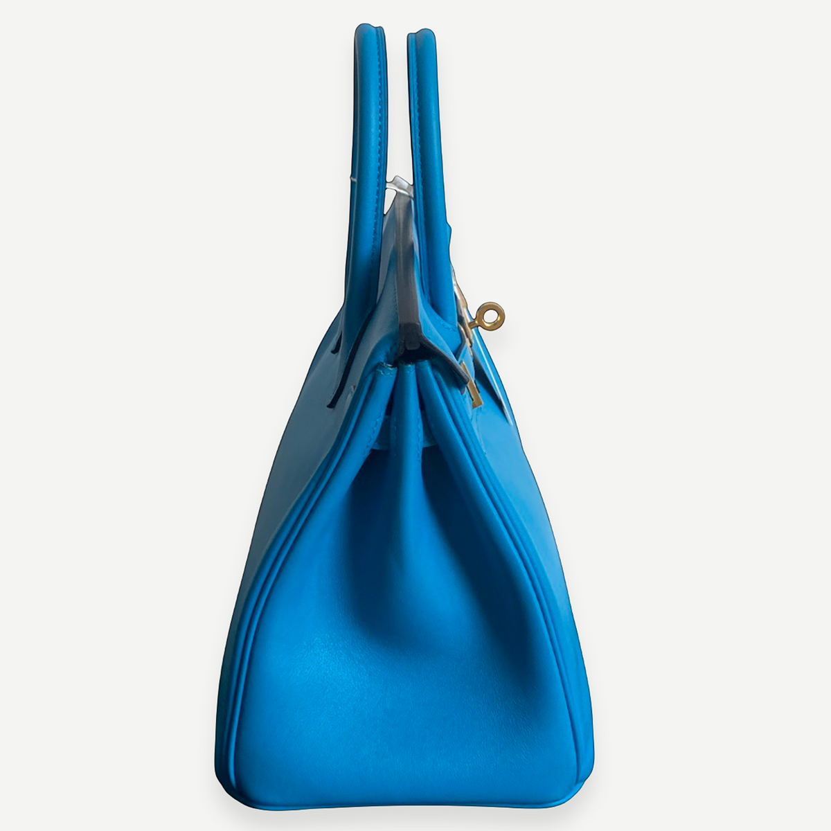 Hermès Birkin 25, Bleu Frida Swift Leather, GHW, Full Set, 2020 | Shop Authentique Lux