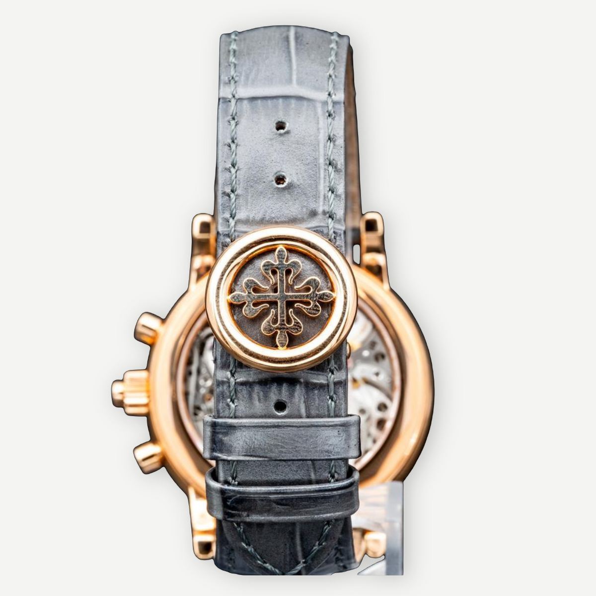 Patek Philippe 5204R-011 clasp and reverse view | Shop Authentique Lux
