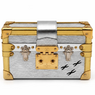 LOUIS VUITTON Petite Malle, Metallic Epi, Silver and Gold | Shop Authentique Lux