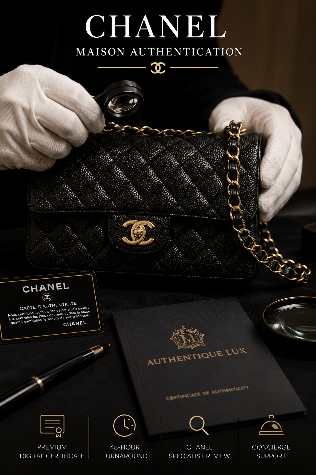 Chanel Authentication — Couture-Level Verification I Shop Authentique Lux