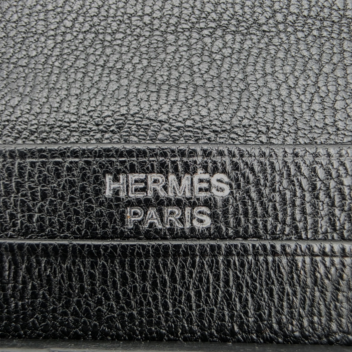 Hermès Béarn Long Wallet Alligator Leather in Noir with Aftermarket Natural Diamond H Clasp, X Stamp, 2021 | Shop Authentique Lux