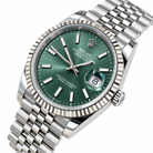 Rolex Datejust 36 126234, Green Dial, 18K White Gold Bezel, Full Set, 2025 | Shop Authentique Lux