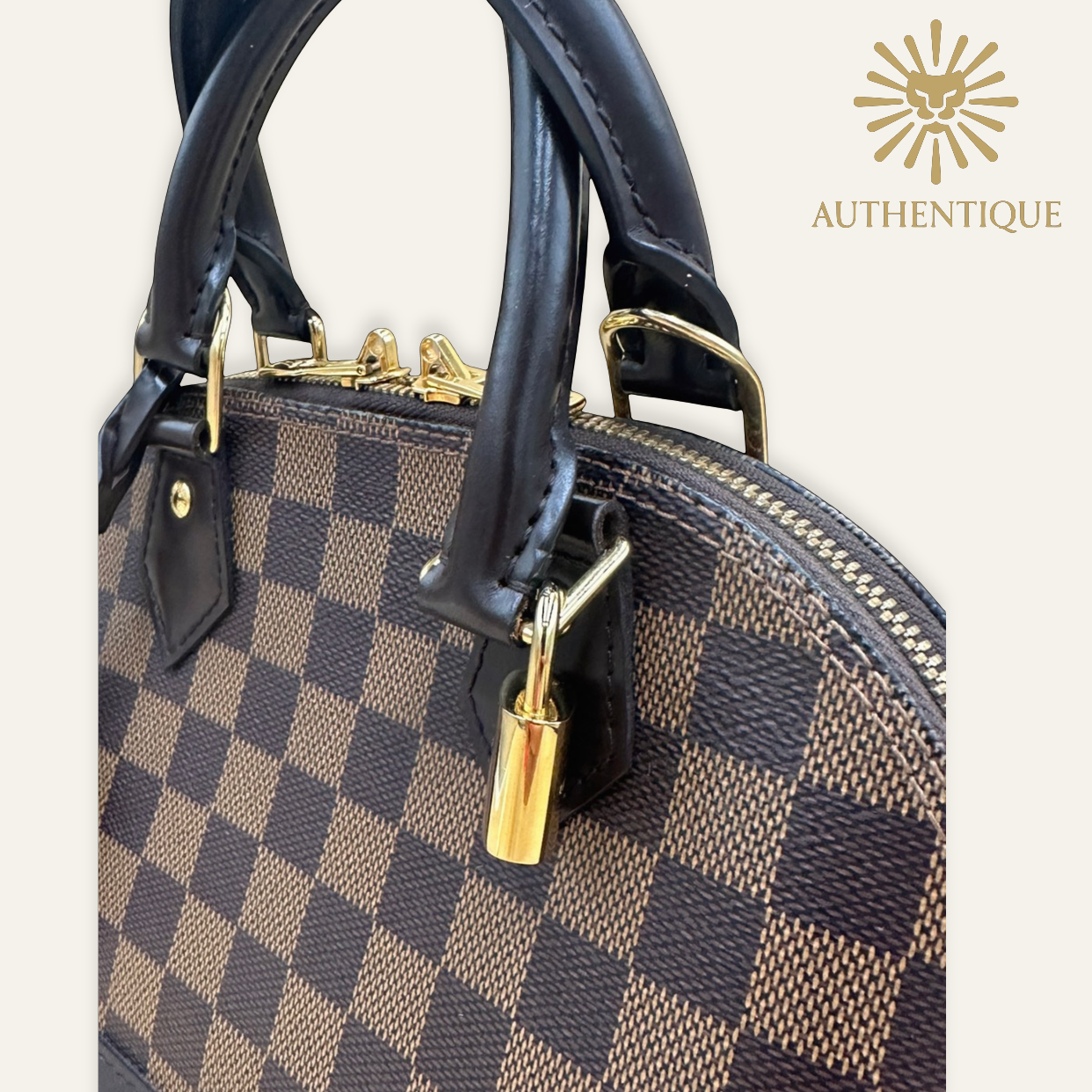 Louis Vuitton Damier Ebene Alma BB | Shop Authentique Lux