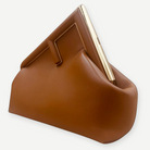 Fendi Zucca FF Canvas Crossbody Bag, Brown Leather Trim, Small | Shop Authentique Lux