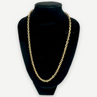 Tiffany & Co. Vintage Solid 18K Yellow Gold Heavy Cable Link Chain Necklace, 31g., 18 in. | Shop Authentique Lux