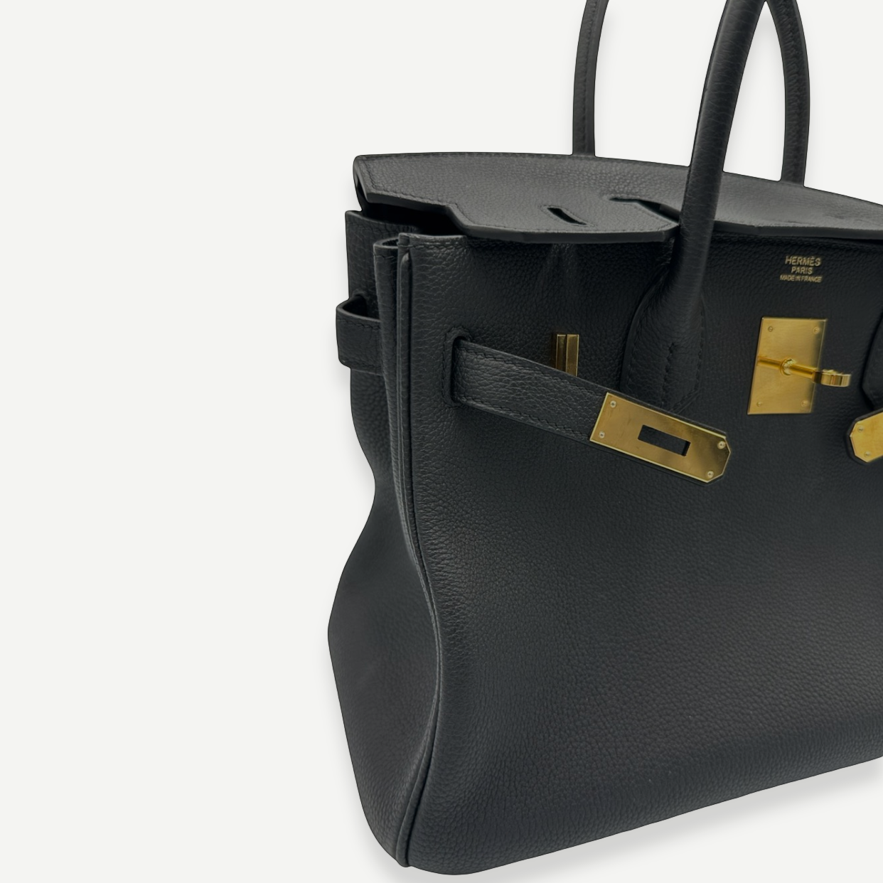 Hermès Birkin 30 Handbag Black Togo Leather Gold Hardware 2022 | Shop Authentique Lux