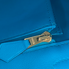 Hermès Birkin 25, Bleu Frida Swift Leather, GHW, Full Set, 2020 | Shop Authentique Lux