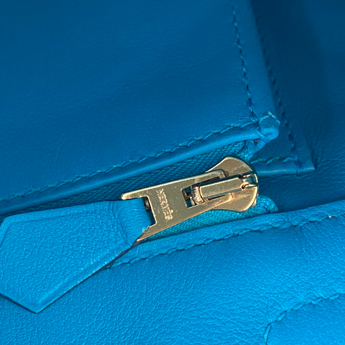 Hermès Birkin 25, Bleu Frida Swift Leather, GHW, Full Set, 2020 | Shop Authentique Lux
