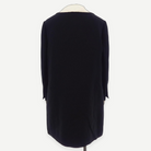 MIU MIU Runway Contrast Bow Dress, Black and Ivory, Size 38 | Shop Authentique Lux