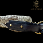 Gucci GG Canvas Horsebit Hobo in neutral monogram canvas with gold-tone hardware — Always guaranteed authentic at Authentique Lux