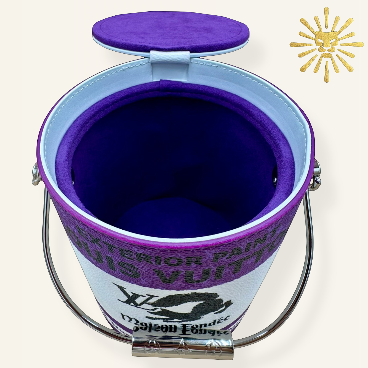 Louis Vuitton 2022 Paint Can Bag Purple | Shop Authentique Lux