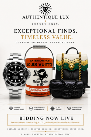 Authentique Lux — Exceptional Finds | LV, Gucci, Rolex | Bidding Now Live