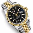 Rolex Sky-Dweller 336933, Black Dial, Oystersteel & 18K Yellow Gold, Full Set, 2024 | Shop Authentique Lux
