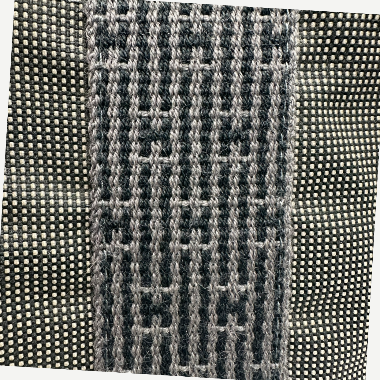 Hermes Herline Cabas MM Canvas Tote Bag, Gray, Palladium Hardware | Shop Authentique Lux