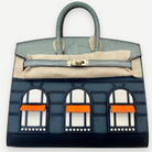 HERMÈS Birkin 20 Faubourg “House,” Gray | Shop Authentique Lux