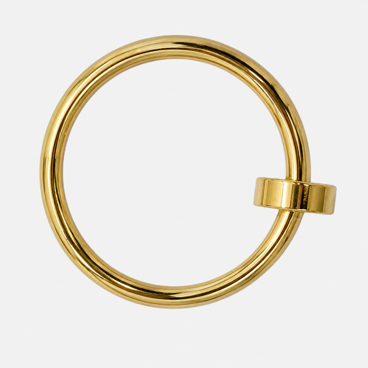 Cartier Juste un Clou Ring, Small Model, 18K Yellow Gold, Size 48 | Shop Authentique Lux