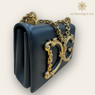 Dolce & Gabbana Nappa DG Girls Black Leather Shoulder Bag | Shop Authentique Lux