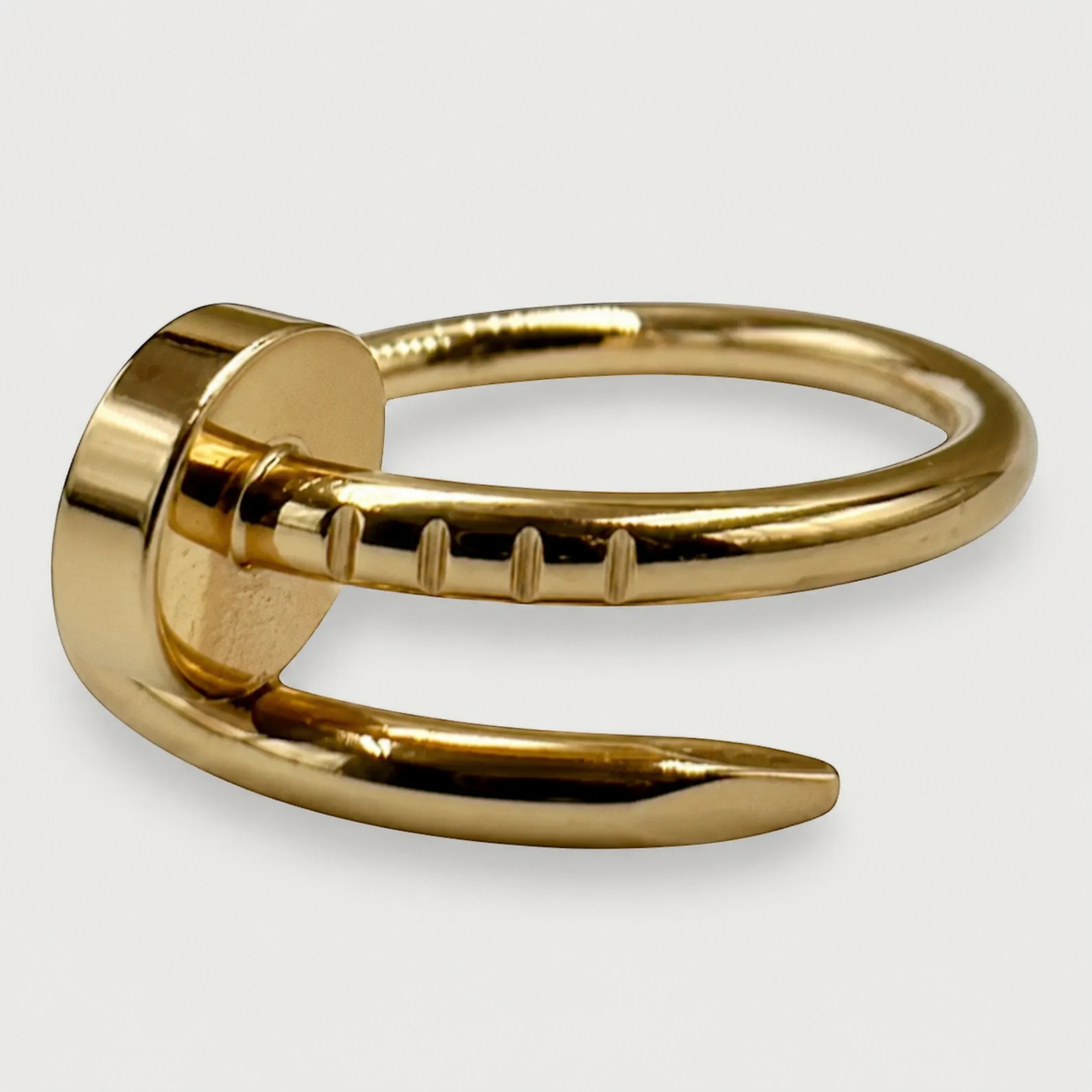 Cartier Juste un Clou Ring, Small Model, 18K Yellow Gold, Size 48 | Shop Authentique Lux