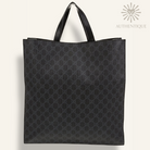 Gucci Night Courier GG Supreme Soft Tote in Black Monogram – Available at Authentique Lux