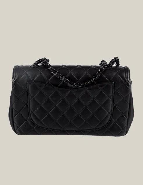 Chanel Medium Filigree Flap Bag “So Black”