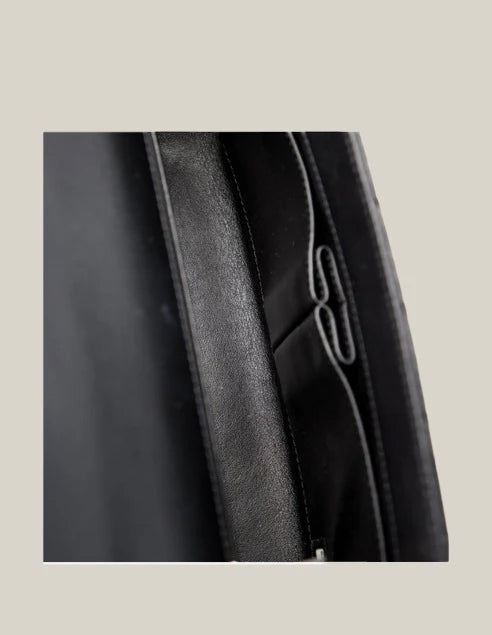 Chanel Medium Filigree Flap Bag “So Black”