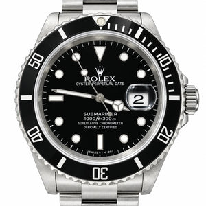 ROLEX Submariner Date 16610, Oystersteel, Black Tritium Dial, Circa 1997-1998