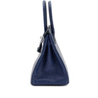 Hermès Bleu Iris Ostrich Birkin 30 Palladium Hardware | Shop Authentique Lux