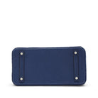 Hermès Bleu Iris Ostrich Birkin 30 Palladium Hardware | Shop Authentique Lux
