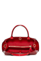 Louis Vuitton Montaigne MM in Cerise Monogram Vernis with Gold-Tone Hardware | Shop Authentique Lux