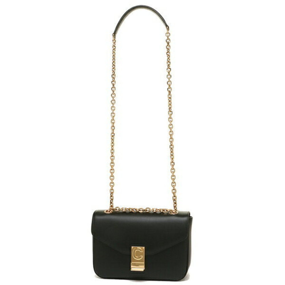 CELINE Smooth Calfskin Medium Classic Box Bag, Green, Gold Hardware | Shop Authentique Lux